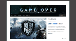 Desktop Screenshot of game-over.com