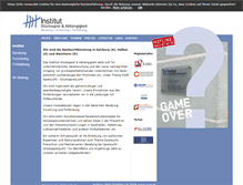 Tablet Screenshot of game-over.at